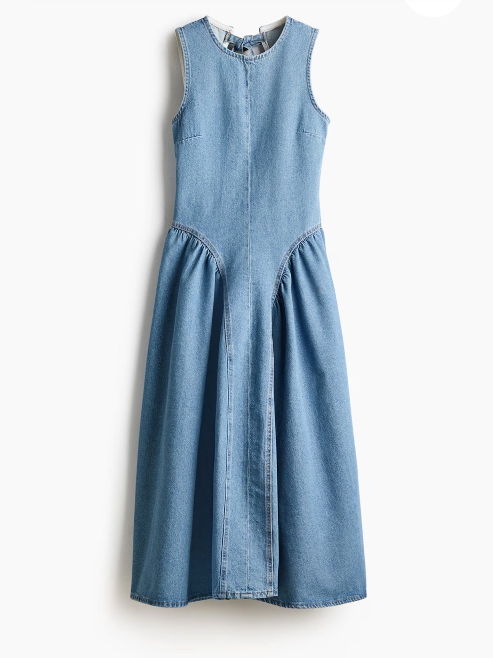 Backless denim dress - Picture 2 of 16